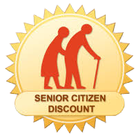 seniors discount badge image
